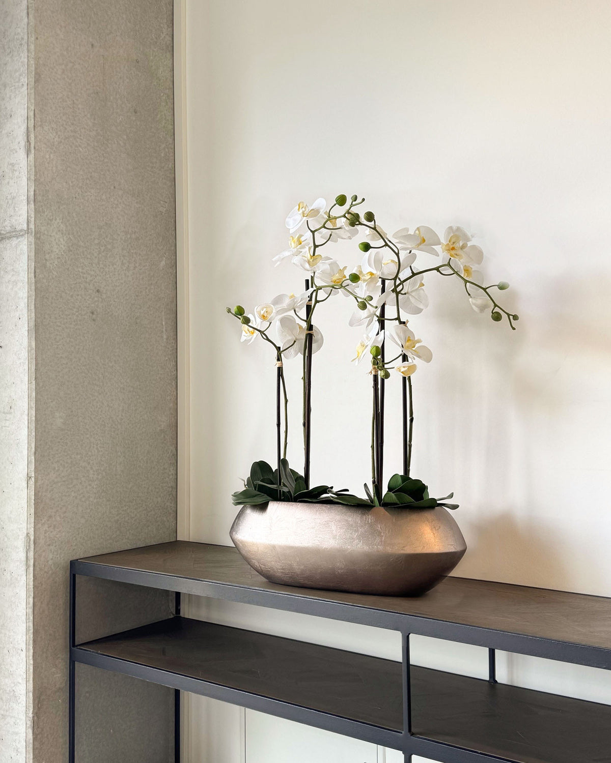 Noblesse Tischgefäß Set mit Orchidee