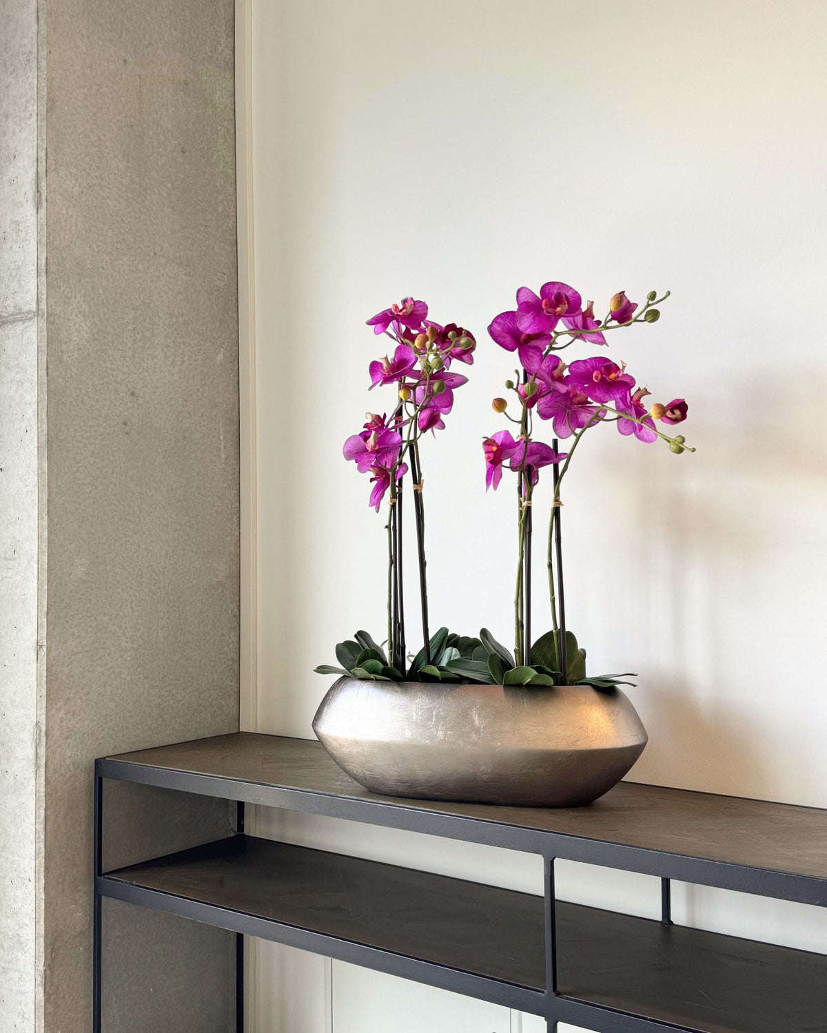 Noblesse Tischgefäß Set mit Orchidee