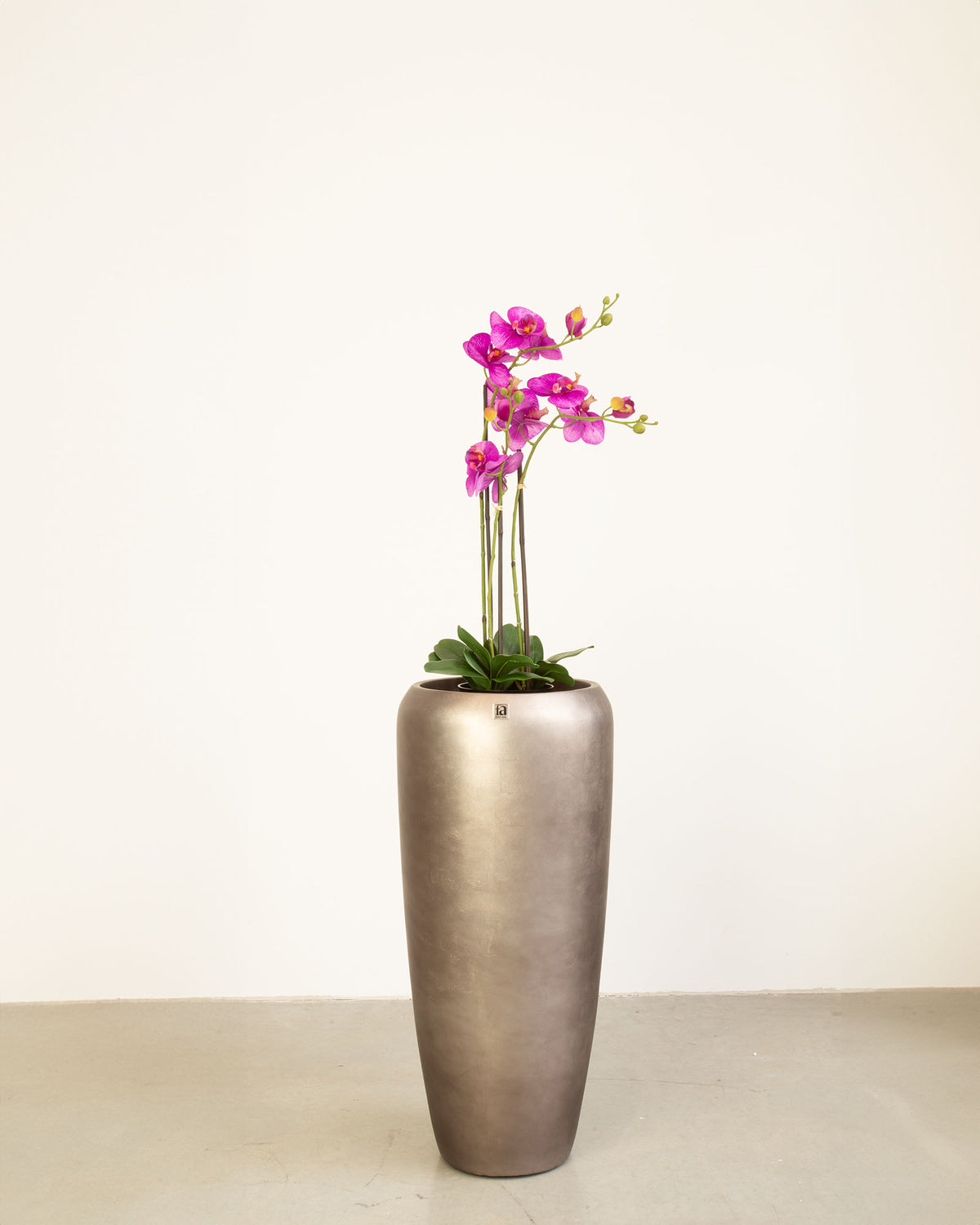 Noblesse Bodenvase Set mit Orchidee Lila