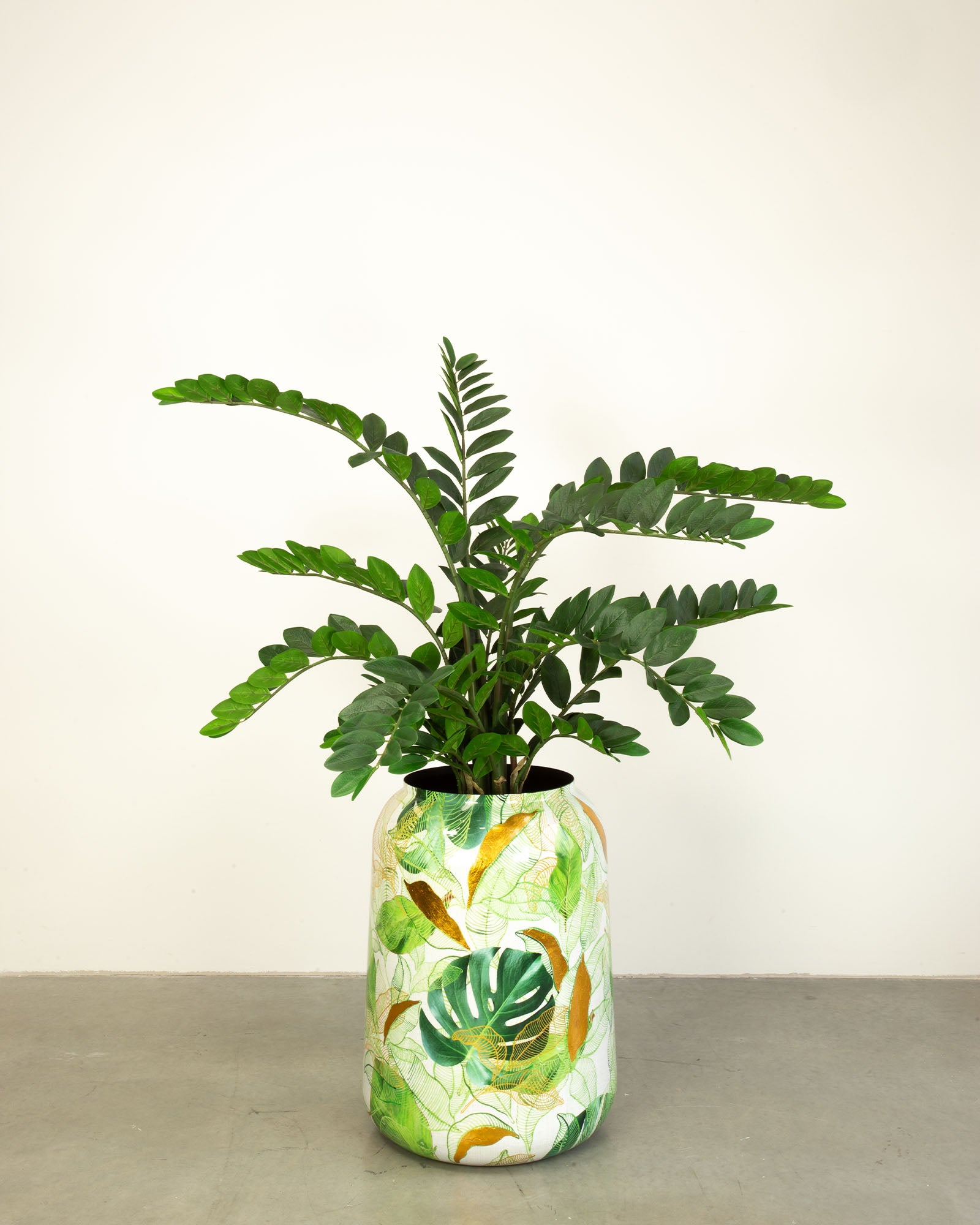Botanical Grace Bodenvase Set mit Zamioculcas