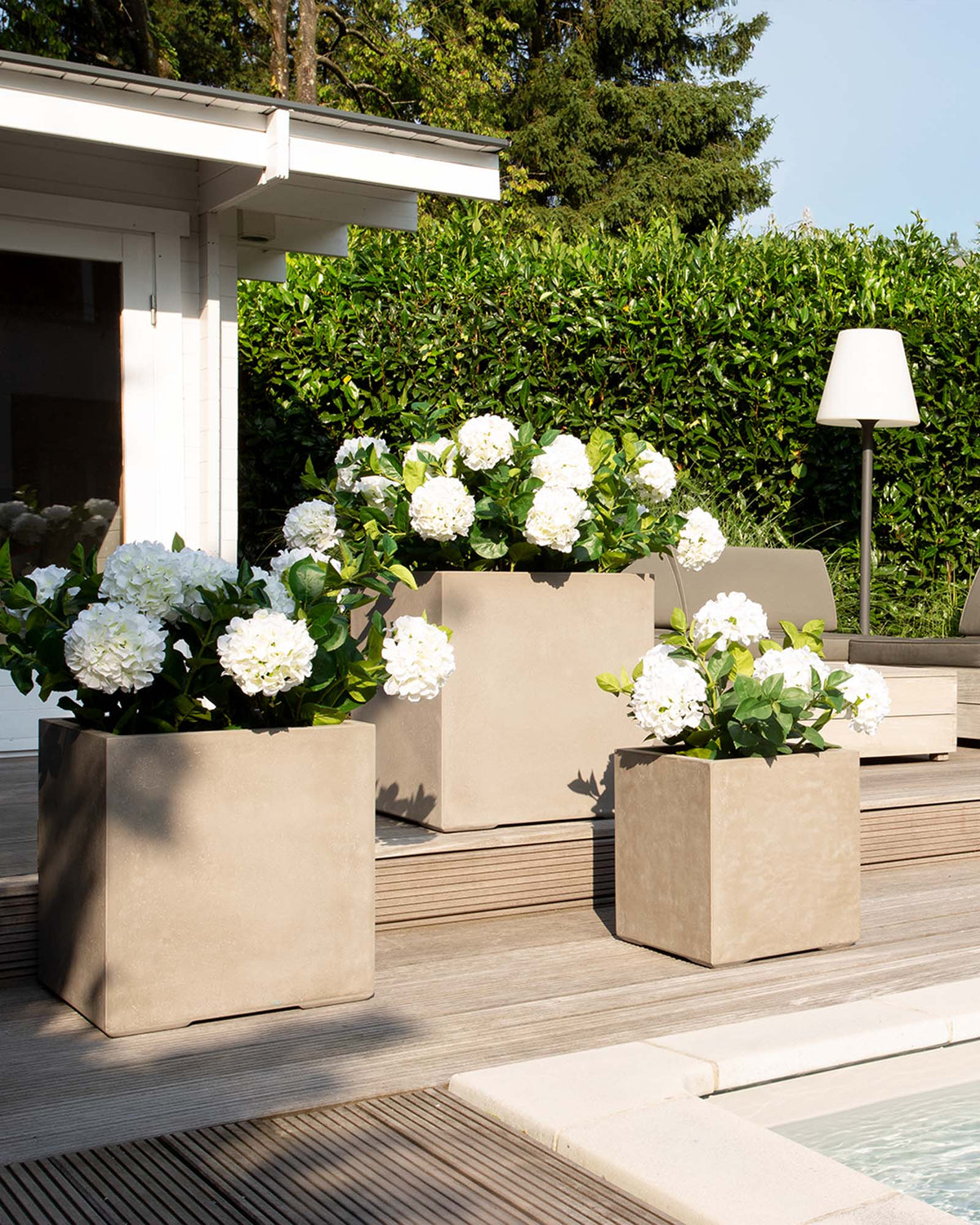 Hortensie Kunstpflanze