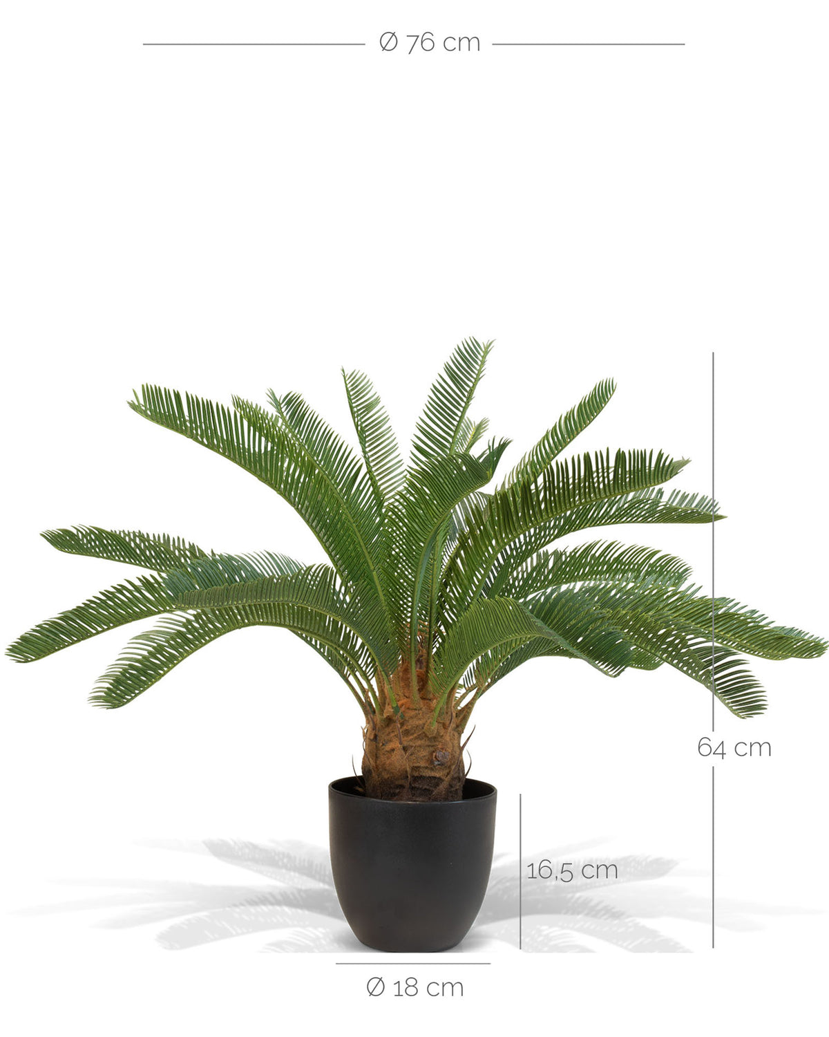 Japanischer Sagopalmfarn Kunstpflanze