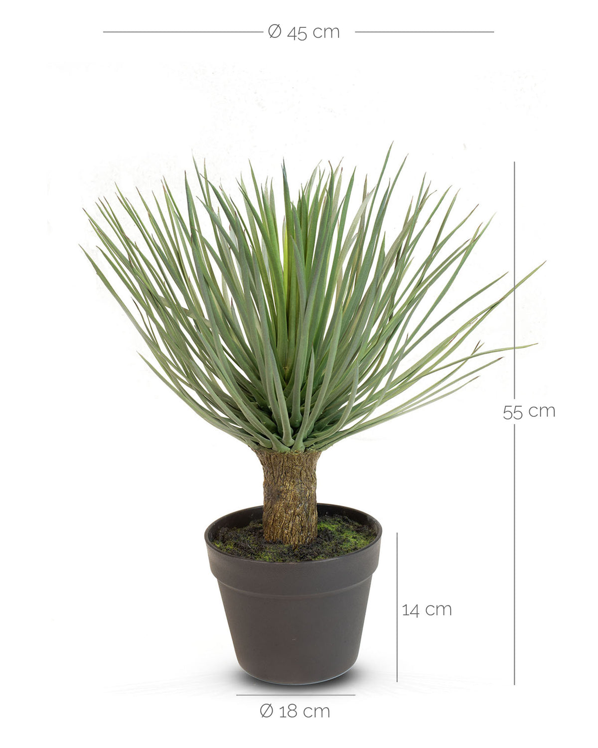 Yucca rostrata Kunstpflanze