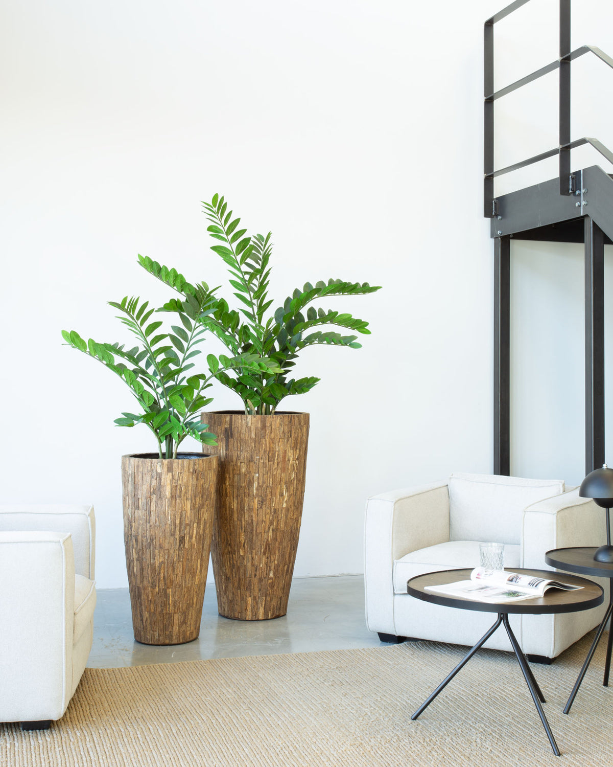 Ligno Teak Bodenvase