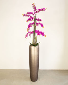 Noblesse Bodenvase Set mit Orchidee Lila