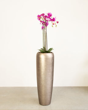 Noblesse Bodenvase Set mit Orchidee Lila