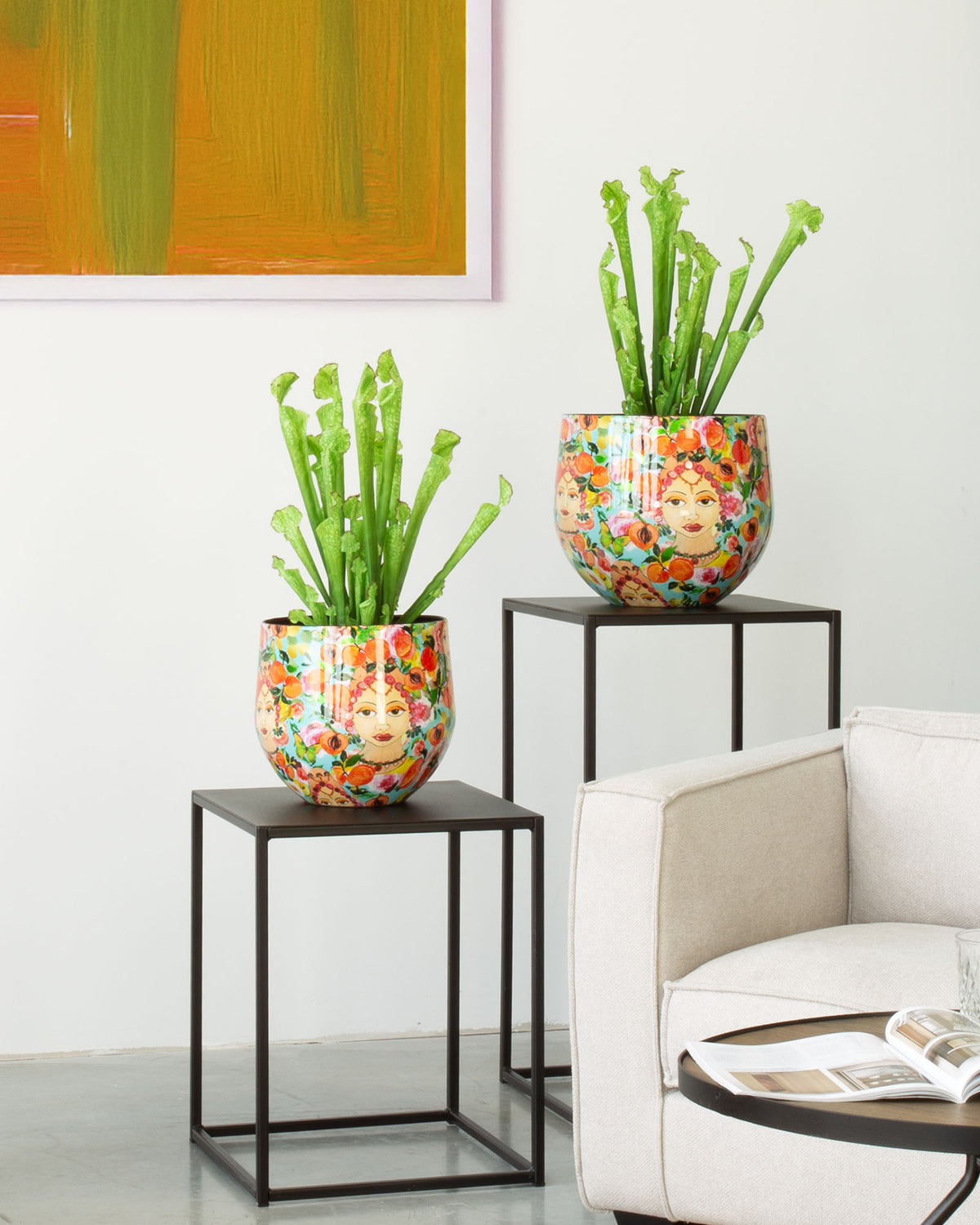 Kobralilie Kunstpflanze