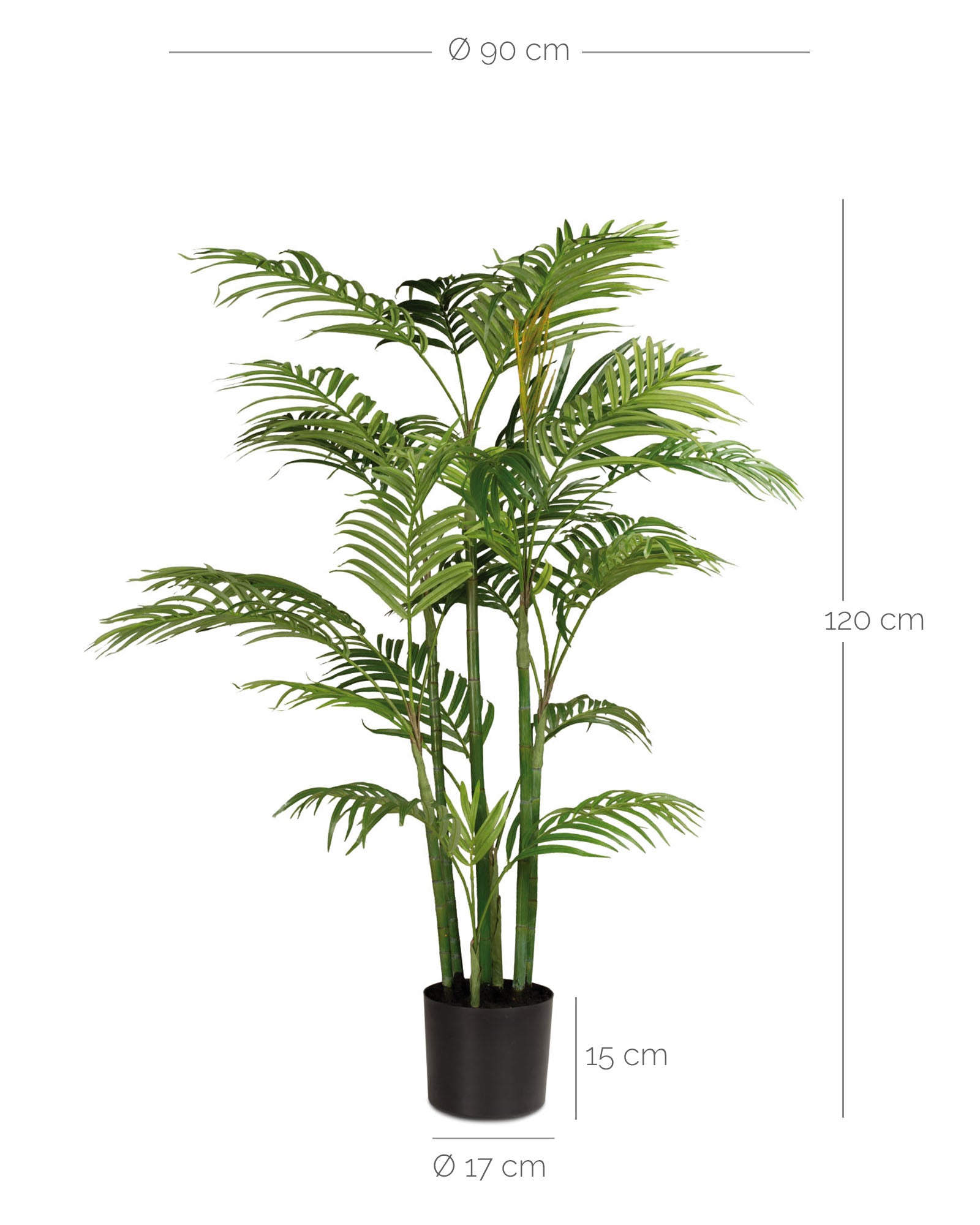 Goldfruchtpalme - Areca Palme Kunstpflanze