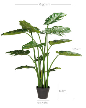 Fensterblatt - Monstera Kunstpflanze