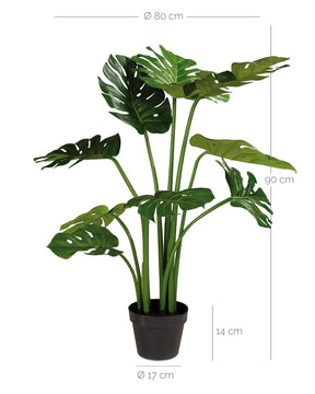 Fensterblatt - Monstera Kunstpflanze