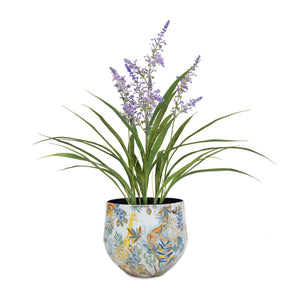 Set aus Designtischgefäß und Lavendel