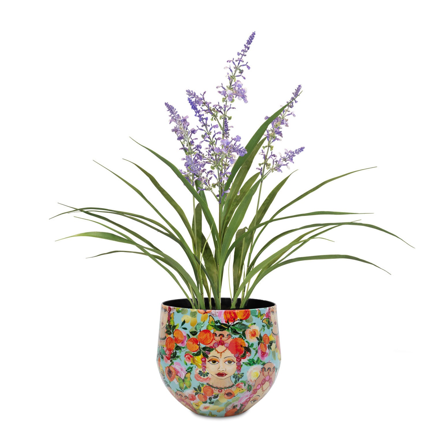 Set aus Designtischgefäß und Lavendel