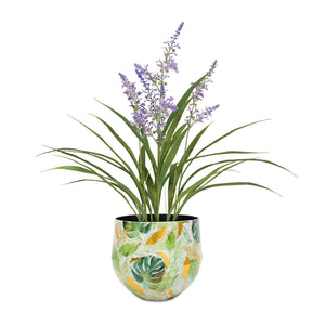 Set aus Designtischgefäß und Lavendel
