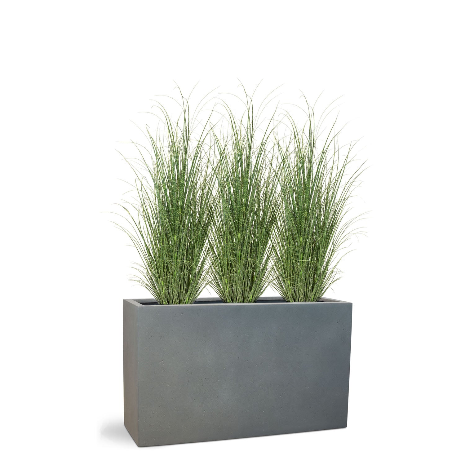 Basalo Raumteiler mit Zebragras für Terrasse und Outdoor in der Seitenansicht