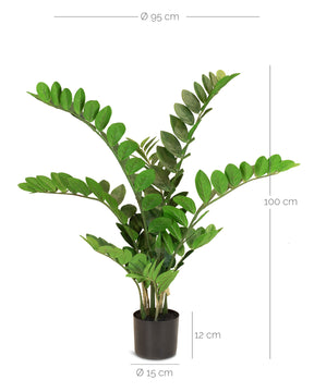 Zamioculcas - Glücksfeder Kunstpflanze