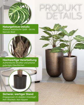 Calathea Kunstpflanze