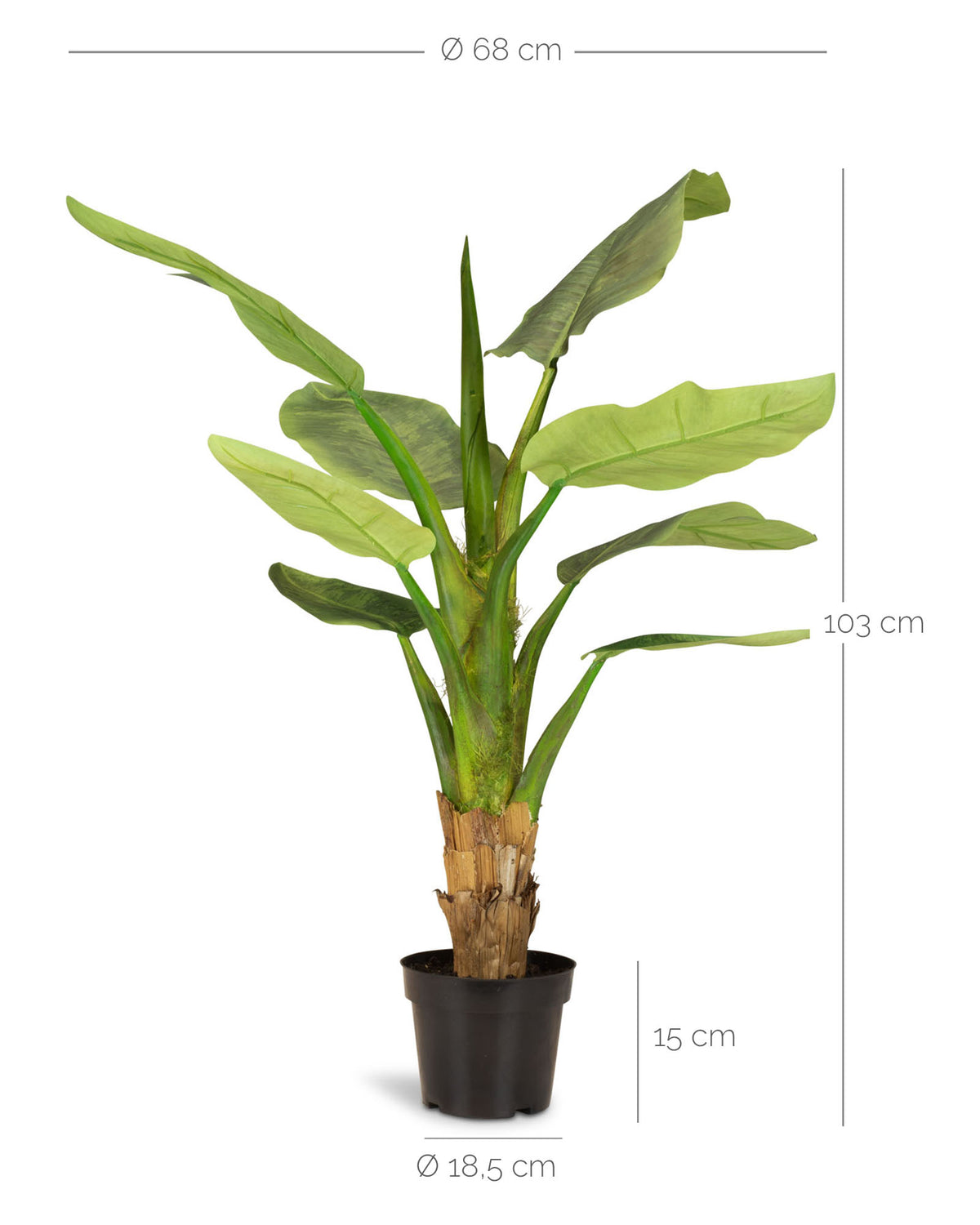 Bananenbaum Kunstpflanze