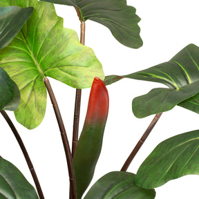 Regenbogen Alocasia Kunstpflanze
