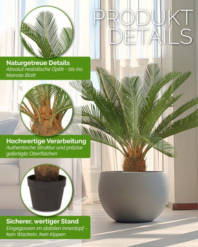 Palmfarn Cycas Kunstpflanze