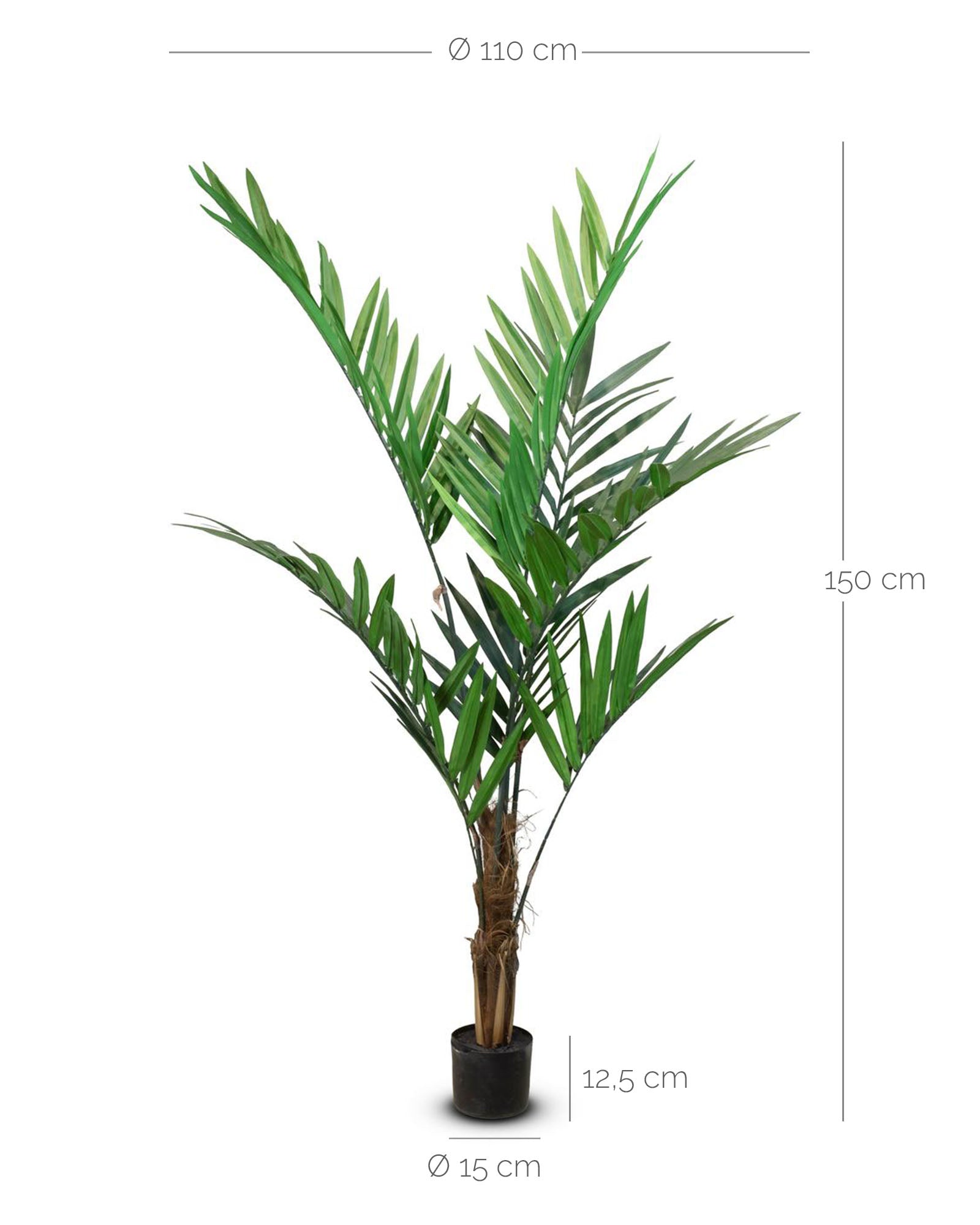 Forstersche Kentia Kunstpflanze