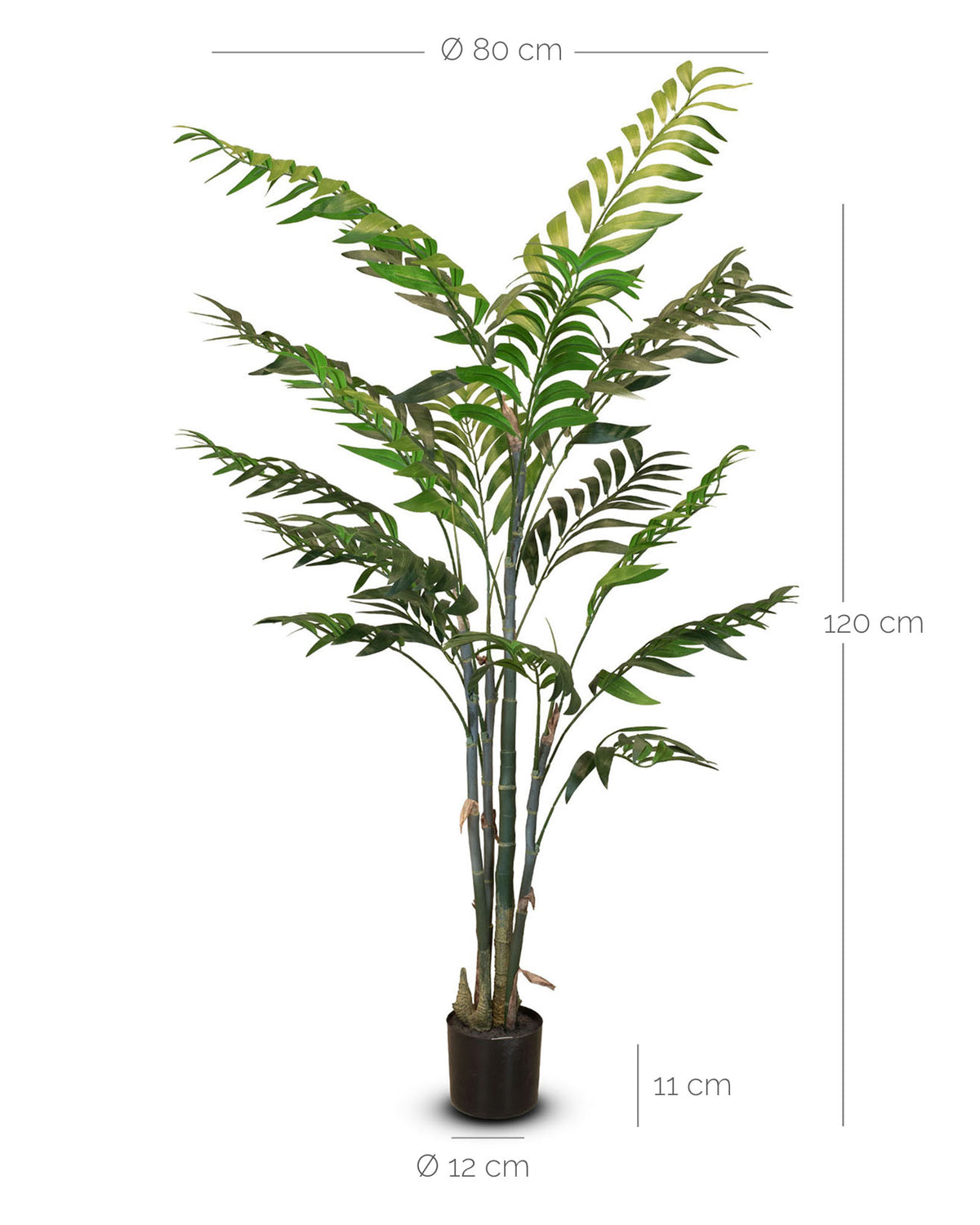 Bambuspalme - Chamaedorea Seifrizii Kunstpflanze
