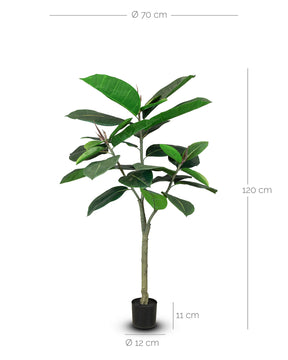 Ficus Elastica - Gummibaum Kunstpflanze