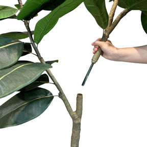 Ficus Elastica - Gummibaum Kunstpflanze