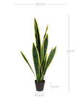 Bogenhanf - Sansevieria trifasciata Kunstpflanze