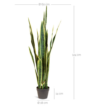 Bogenhanf - Sansevieria trifasciata Kunstpflanze