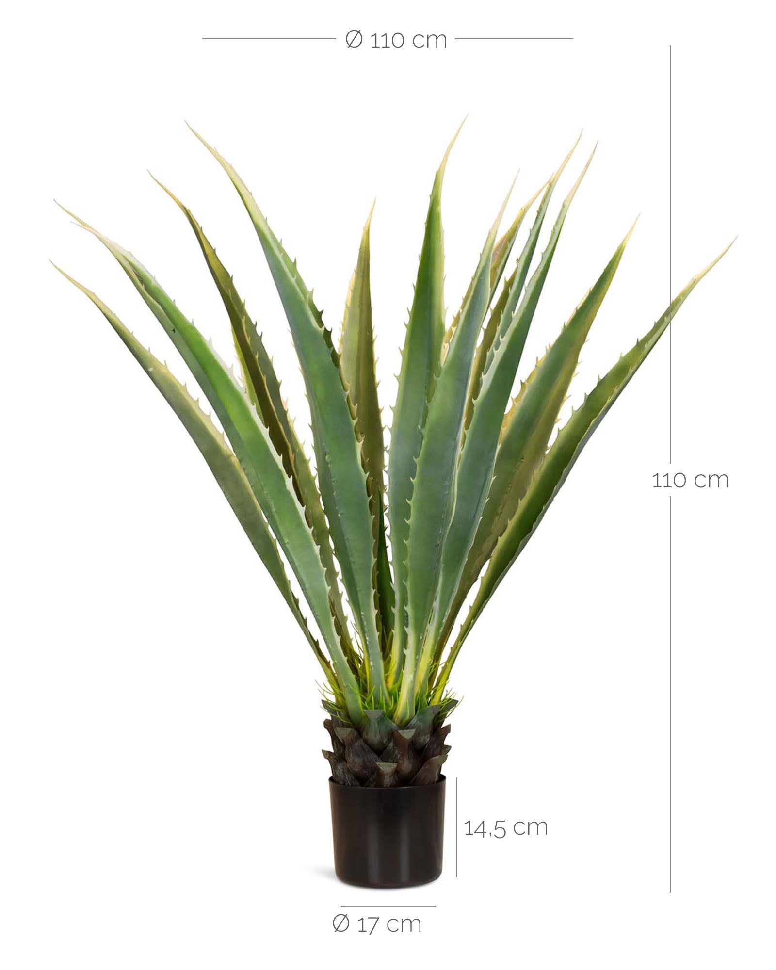 Agave Kunstpflanze