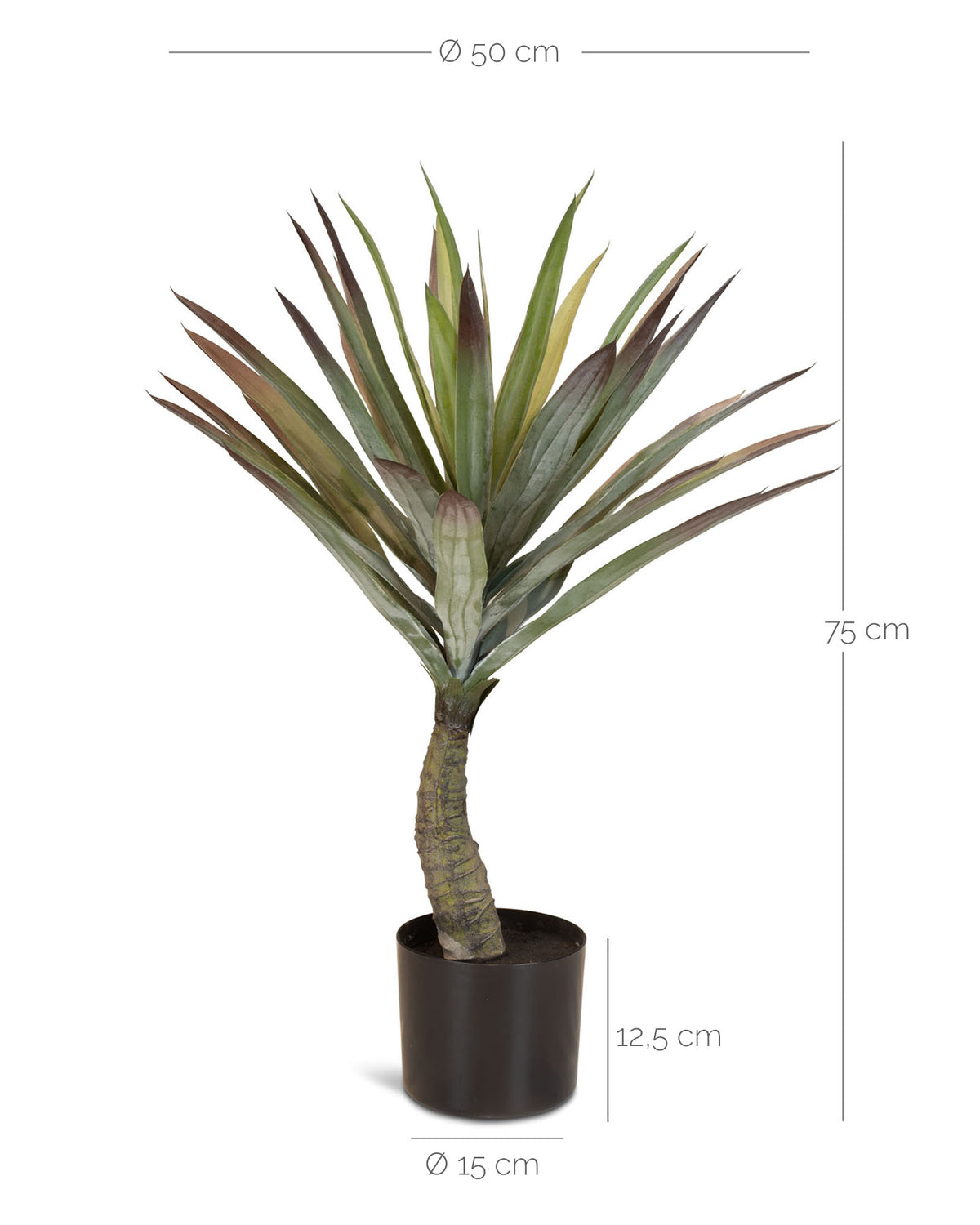 Yucca Palmlilie Kunstpflanze