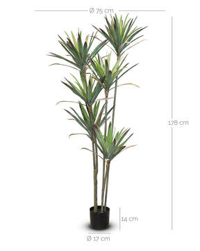 Yucca - Palmlilie Kunstpflanze