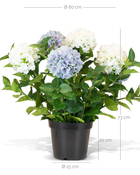 Hortensie - Hydrangea Kunstpflanze