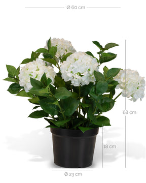 Hortensie Kunstpflanze