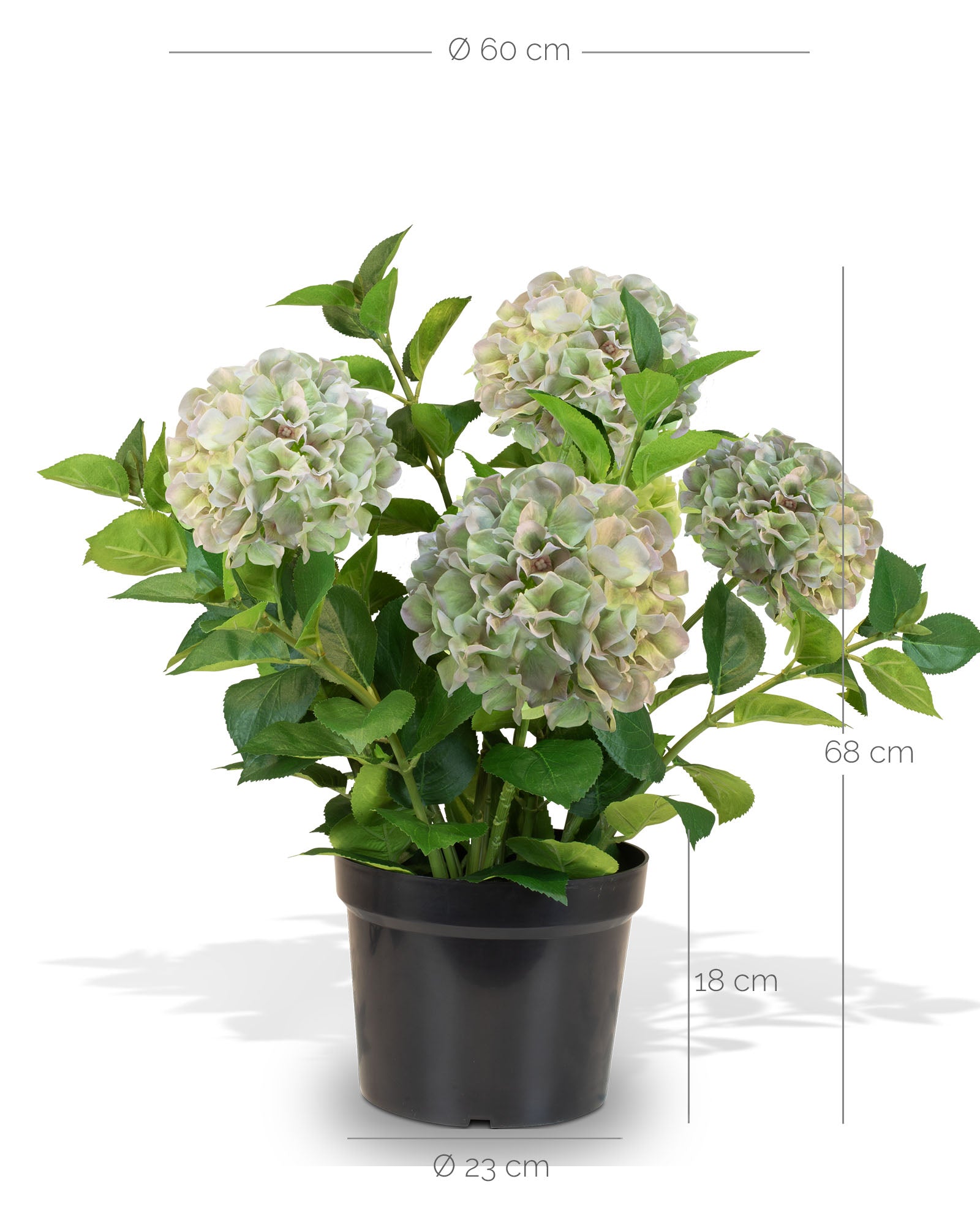 Hortensie Kunstpflanze