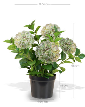 Hortensie Kunstpflanze