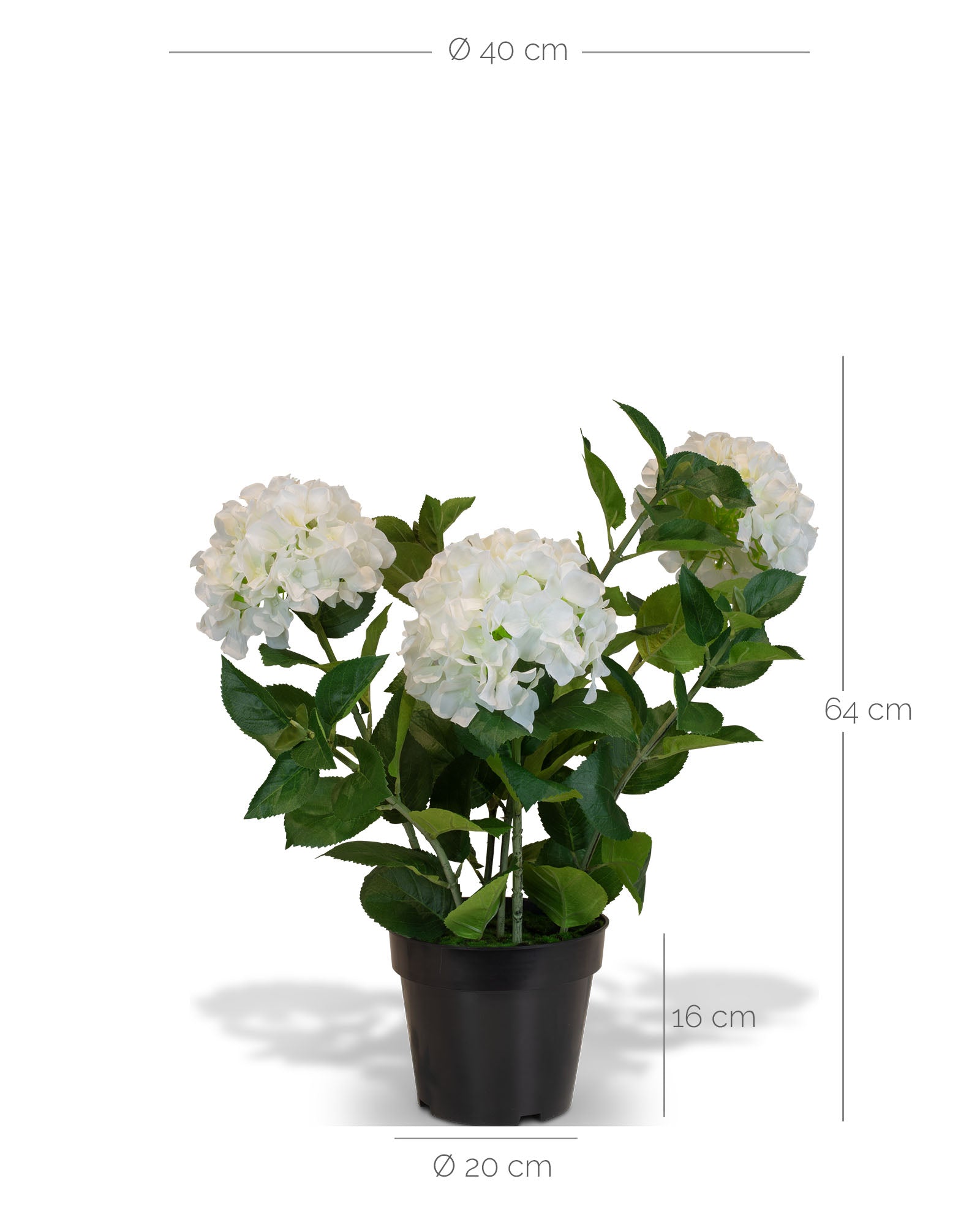 Hortensie Kunstpflanze