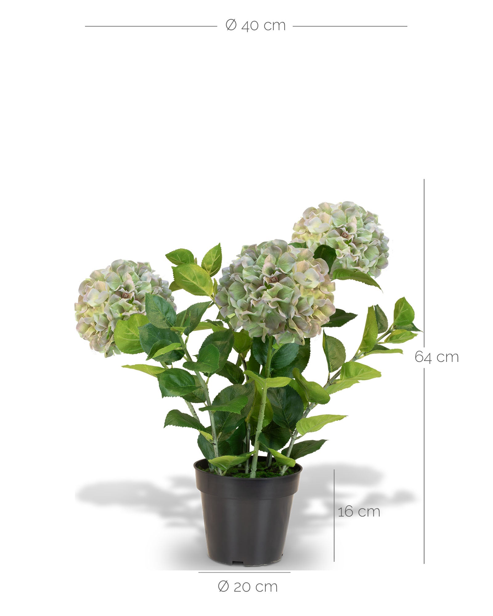 Hortensie Kunstpflanze