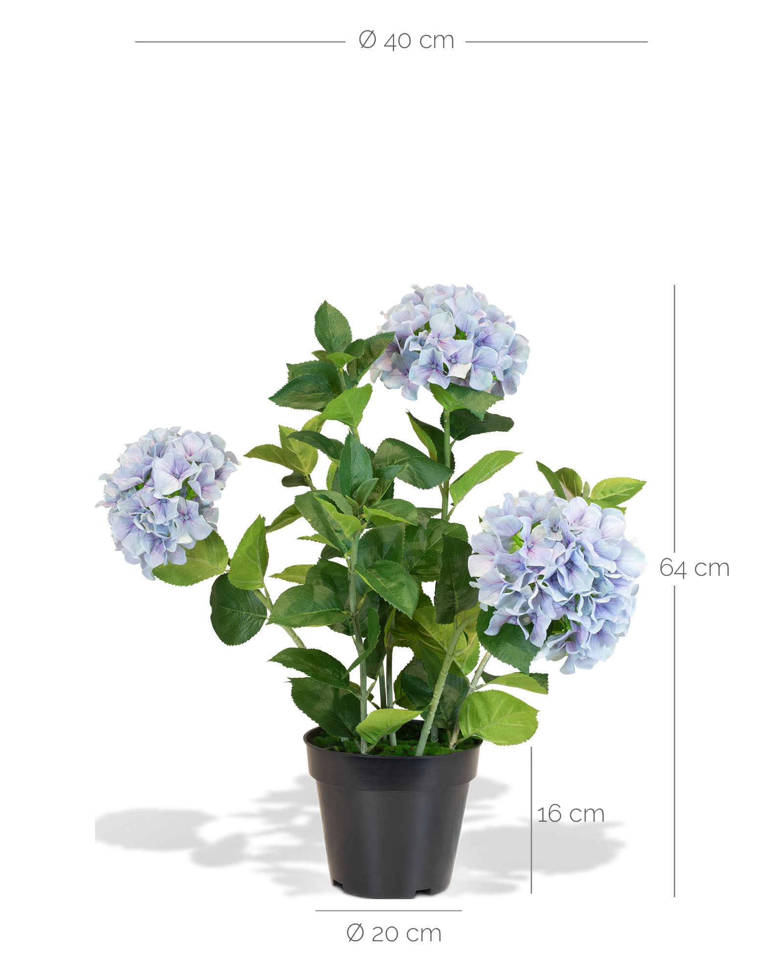 Hortensie Kunstpflanze