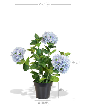 Hortensie Kunstpflanze