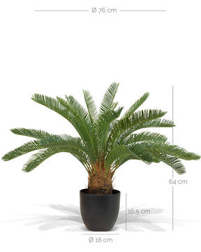 Japanischer Sagopalmfarn Kunstpflanze