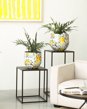 Goldtüpfelfarn Phebodium aureum Kunstpflanze