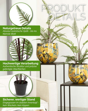 Schwertfarn - Nephrolepis exaltata Kunstpflanze