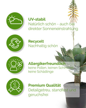 Aloe Vera Kunstpflanze