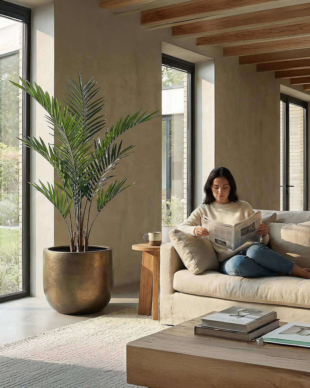 Forstersche Kentia Kunstpflanze